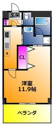 トリニティ東野の物件間取画像